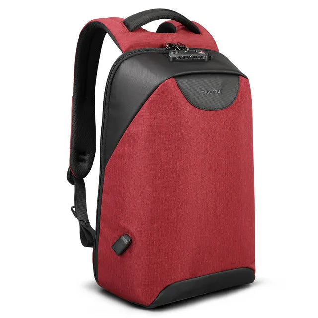 Mochila Executiva Luxo e Conforto - Notebook 15,6'', Antifurto