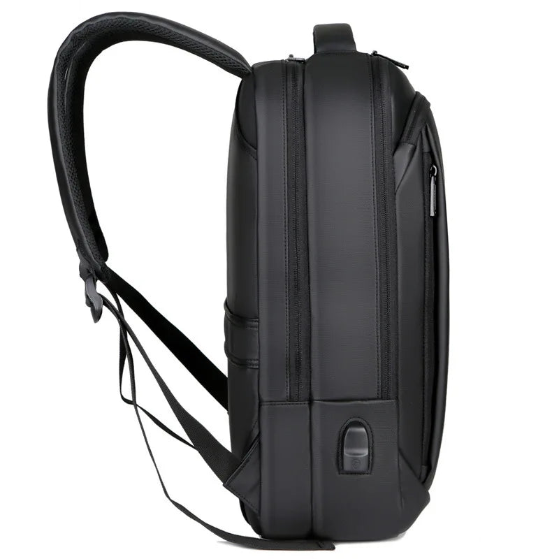 Mochila Executiva Luxo e Conforto - Notebook 15", Impermeável e Porta USB