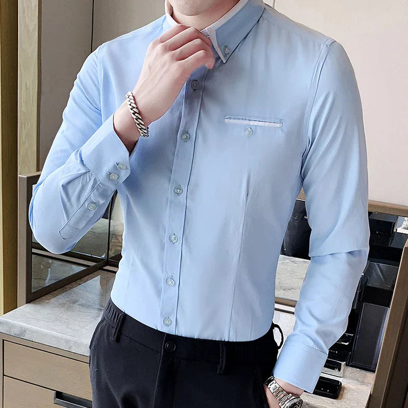 Camisa Social Masculina Luxo e Conforto