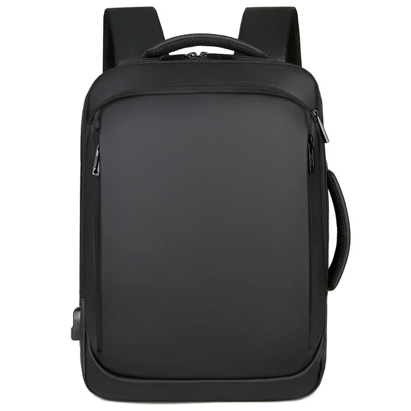 Mochila Executiva Luxo e Conforto - Notebook 15", Impermeável e Porta USB