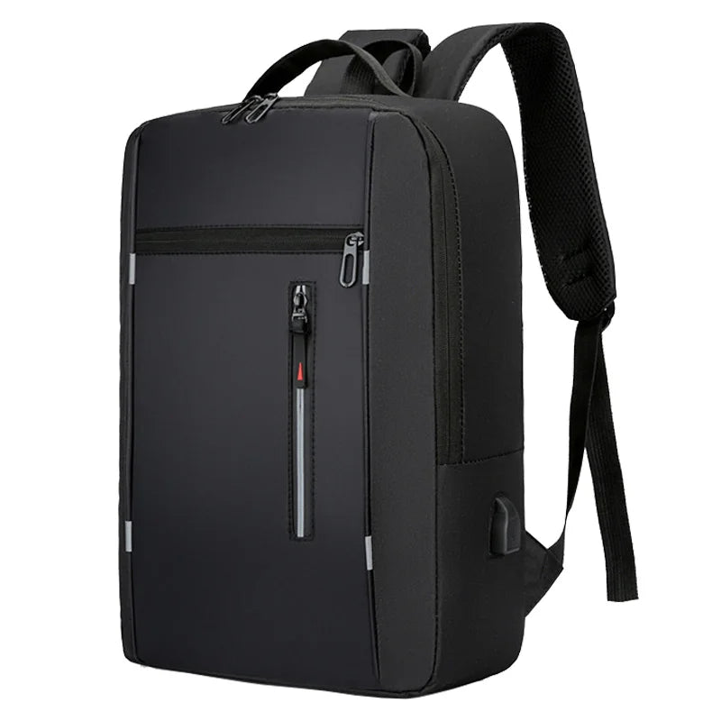 Mochila Executiva Luxo e Conforto - Notebook 15", Impermeável e Porta USB