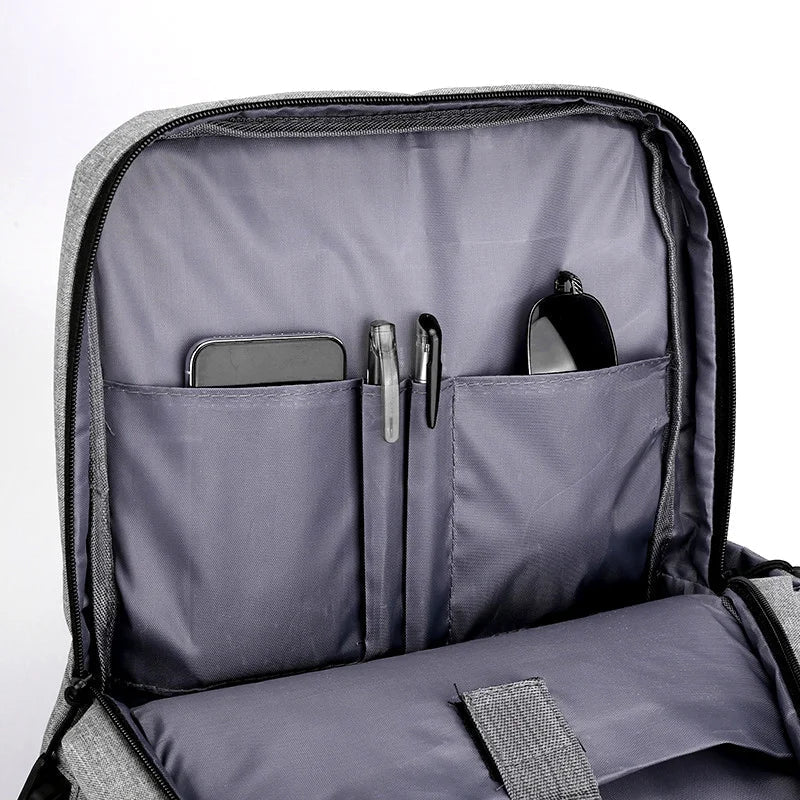 Mochila Executiva Luxo e Conforto Notebook 15.6`, Porta USB