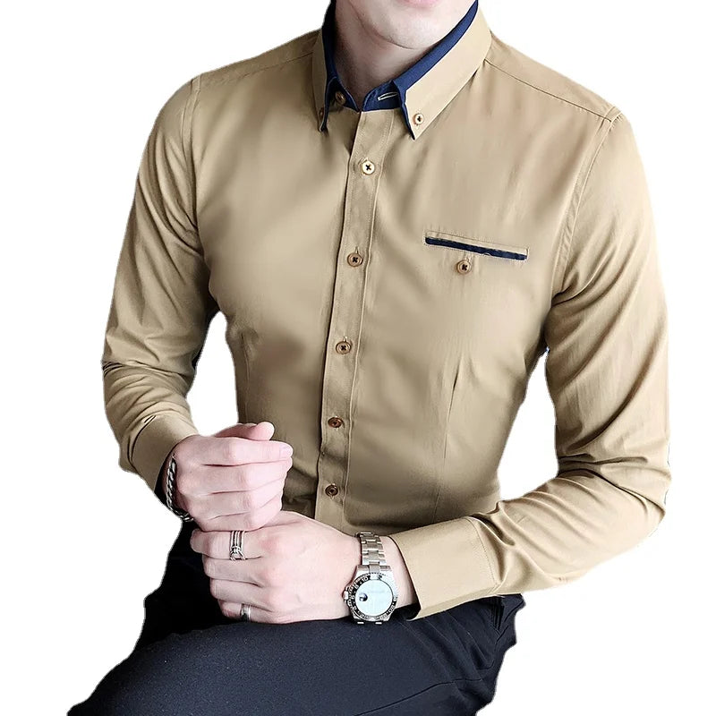 Camisa Social Masculina Luxo e Conforto