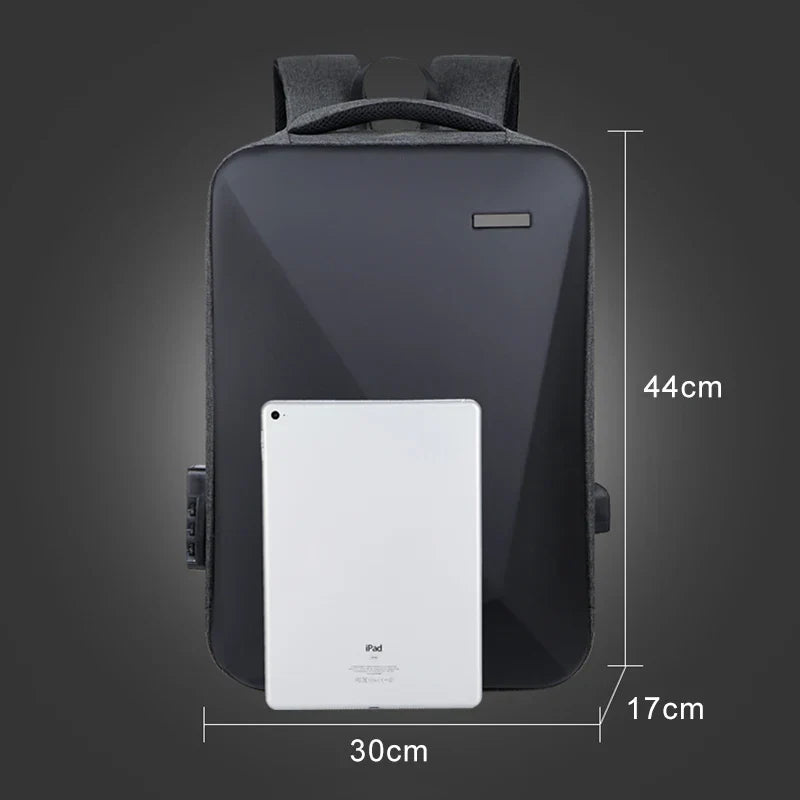 Mochila Executiva Luxo e Conforto - Notebook 15", Impermeável, Porta USB e Trava TSA